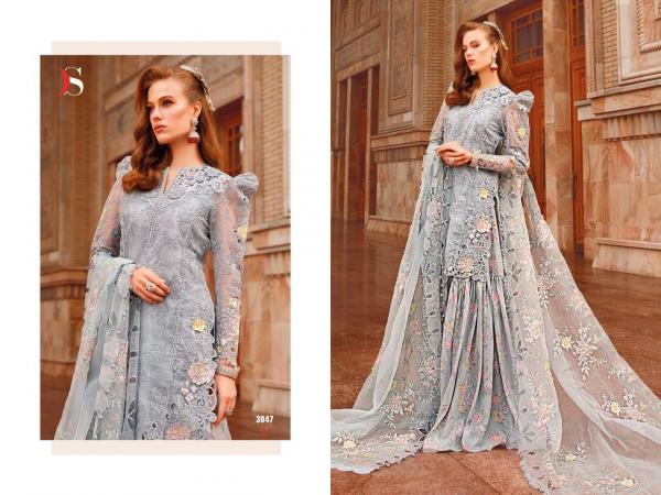 Deepsy Maria B Vouage A Luxe Cotton Dupatta Pakistani Suit Collection